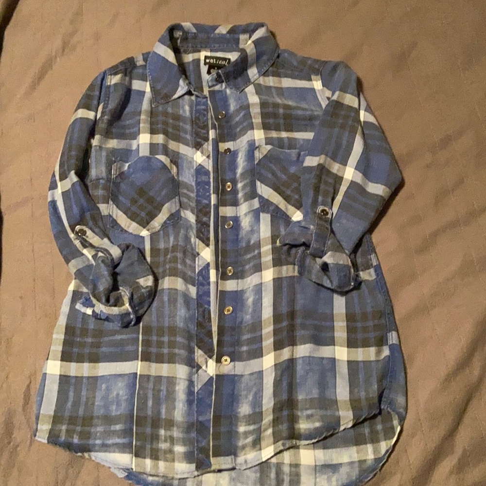 Set of 3 Plaid Shirt Bundle - Size Small